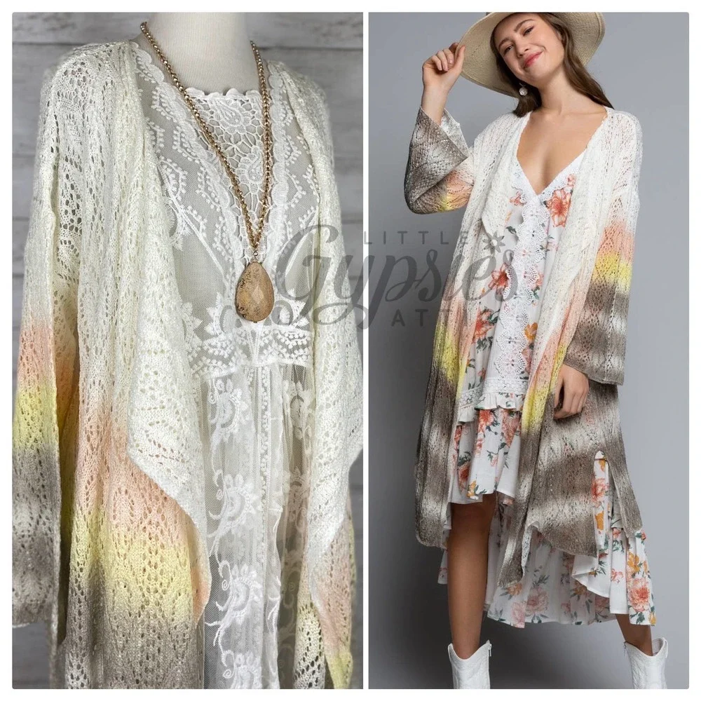 POL Ice Cream and Rainbow Beach Kimono - Picture 14 of 14